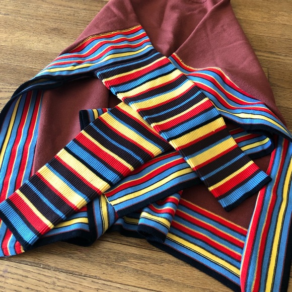 Andthewhy Oversized Square Shape Mock Neck Sweater S/M size - Picture 4 of 5